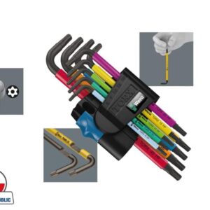 Wera Torx Key Set( 9pc): Precision & Durability for Tight Spaces