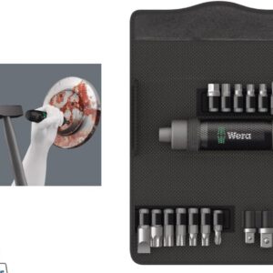 Wera 17pc Impact Driver Bit Set - Durable & Versatile