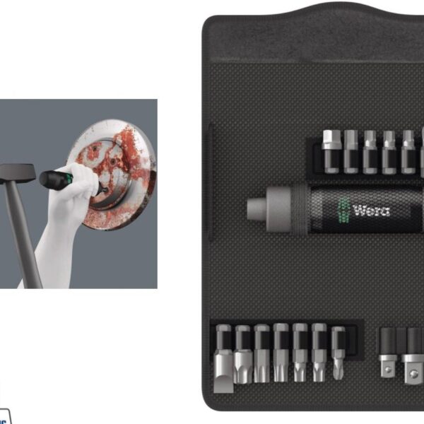 Wera 17pc Impact Driver Bit Set - Durable & Versatile