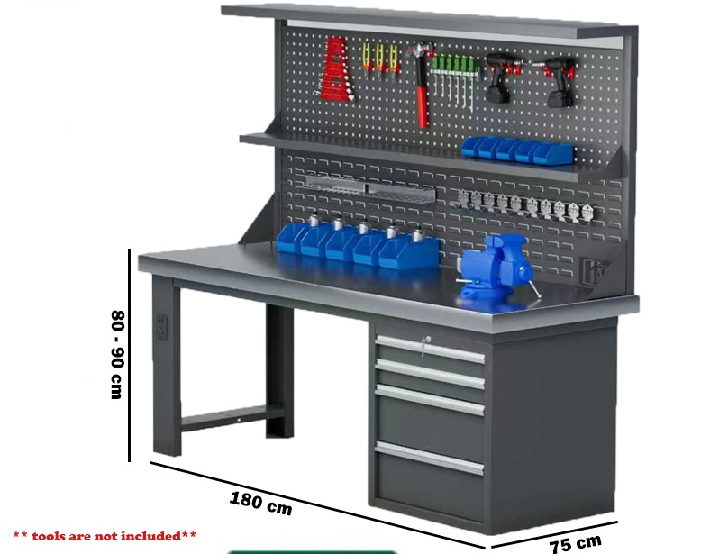 workbench18.jpg Professional Workbench Series - 18 with Steel Platform - Image 1