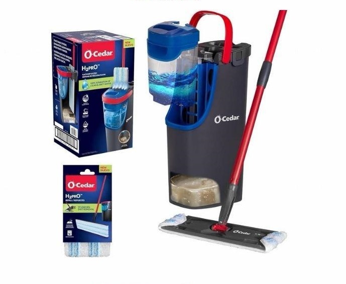 x53.jpg O-Cedar H2PRO Flat Mop System - Image 1