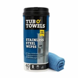 Tub'O Towels Stainless Steel Wipes