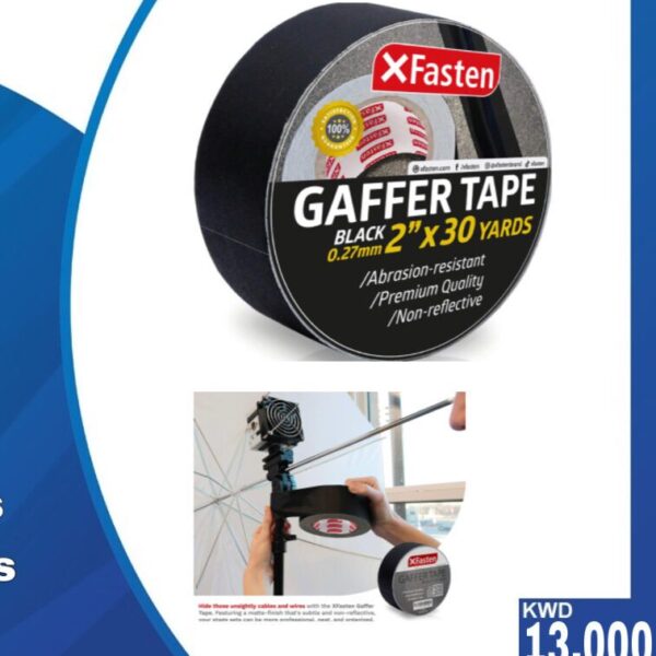 Xfasten Multipurpose Gaffer Tape: Strong Hold, Clean Removal