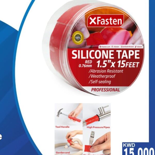 Xfasten Weatherproof Silicone Tape: Seals, Protects & Withstands Harsh Conditions
