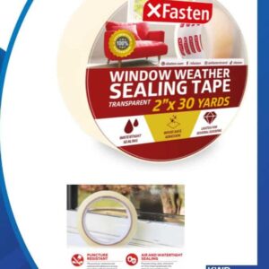 Xfasten Weatherproof Window Sealing Tape: Blocks Drafts & Saves Energy