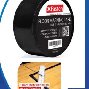 Xfasten Durable Floor Marking Tape: Lasts Long, Marks Strong