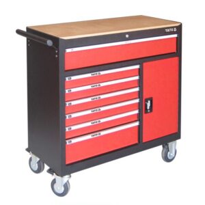 Yato Woodtop Mobile Work Bench: Versatile Workspace That Moves with You