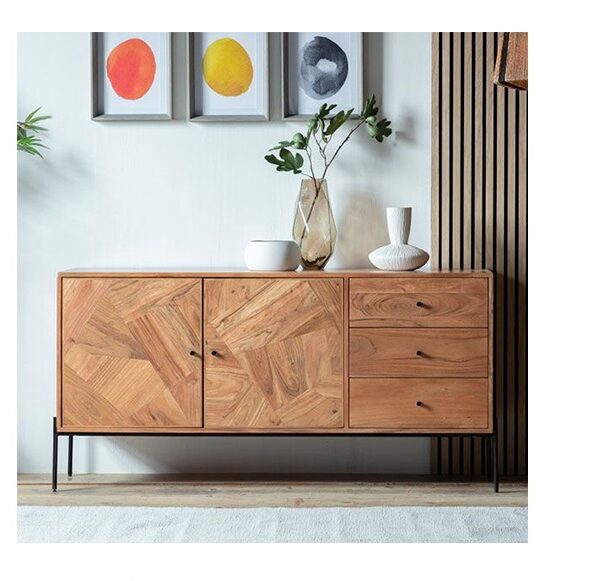Customised Wooden 2 Door Storage Unit