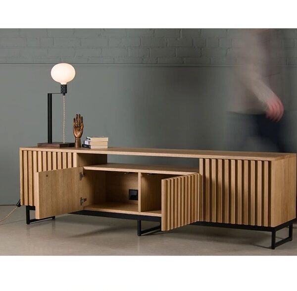 Customised Wooden 4 Door TV Unit