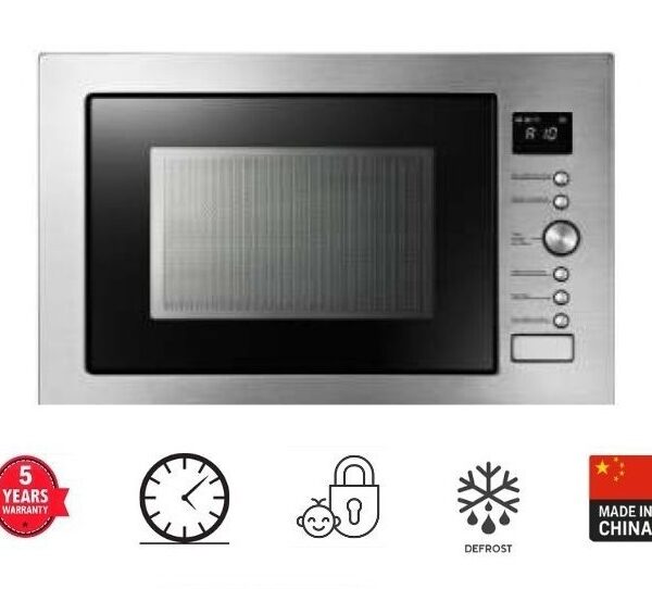 1000W Stainless Steel MWO Grill & Convection with Multistage Cooking