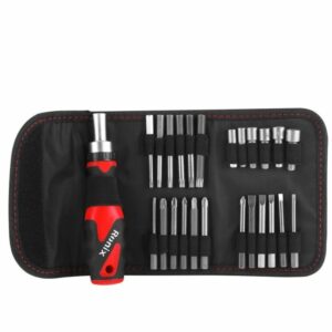 Ronix 26-Piece Ratchet Screwdriver Bit Set: Tackle Diverse Screw Jobs Efficiently