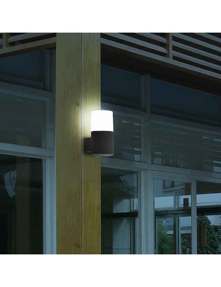 01040151_1.jpg OUTDOOR Wall Lamp E27 23W/250 Dark Gray - Image 1