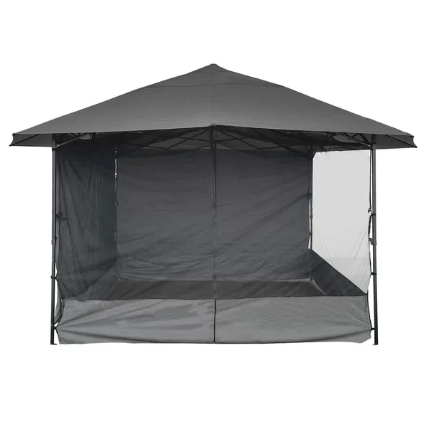 1-4.webp Hexagonal Outdoor Umbrella With LED Lights - Image 1
