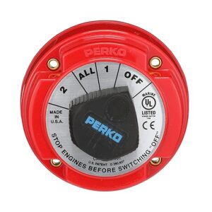 Seachoice 11501 Battery Selector Switch, Red, One size