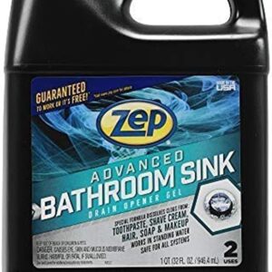 Zep Advanced Bathroom Sink Drain Opener Gel - 32 oz