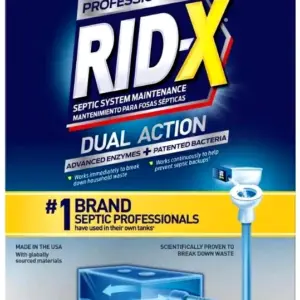 RID-X Professional Septic System Maintenance Dual Action - 19.6 oz.