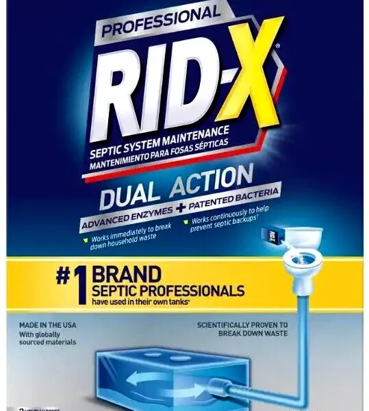 RID-X Professional Septic System Maintenance Dual Action - 19.6 oz.