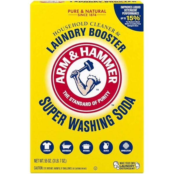Arm & Hammer Super Washing Soda Laundry Booster by Church & Dwight