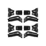 Pickups Rain Gutter Brackets Set for Aluminum Flat Roof Rack - 4 PCS - Image 2