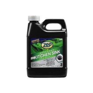 Zep Advanced Kitchen Sink Drain Opener Gel – Works in Standing Water – 32 oz