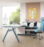 Magic Executive Desk With Credenza W1800 x D1750 x H750mm Executive Desks Workstations - Image 3