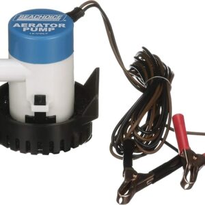 Seachoice Portable Aerator Baitwell System, 12V, 360 GPH, Includes 5 Ft. of Flexible Hose