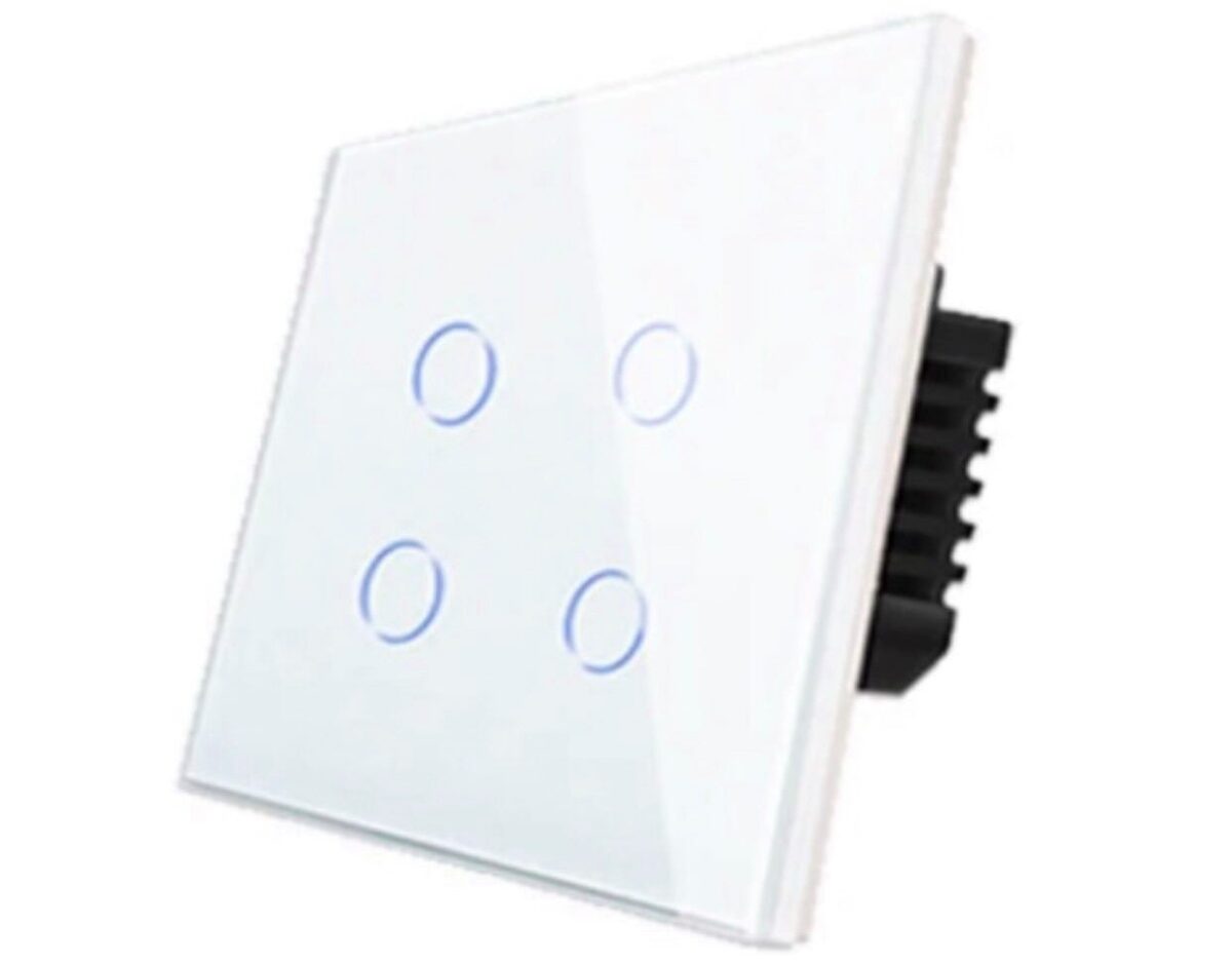Smart light switch - 4 gang - Image 1