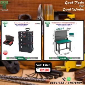 Grab the Perfect Pair – Workbench & Toolbox Combo – 11