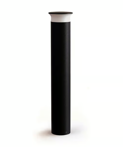GLOW Waterproof Outdoor LED Bollard Light 60cm 9Watt Black