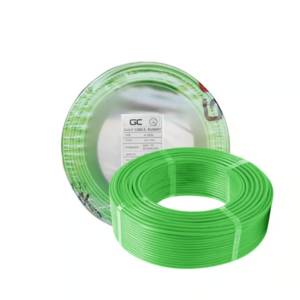 GULF CABLES Wire 4mm, Cu/Pvc,Single Core, Green