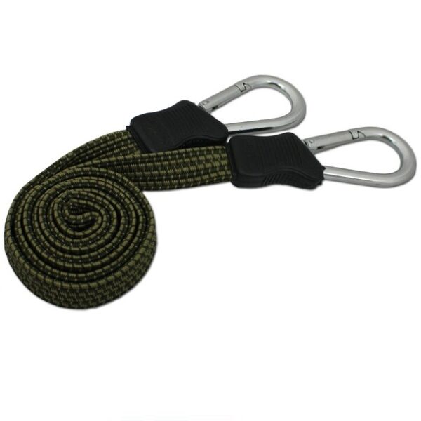 Carabiner Flat Bungee Cord