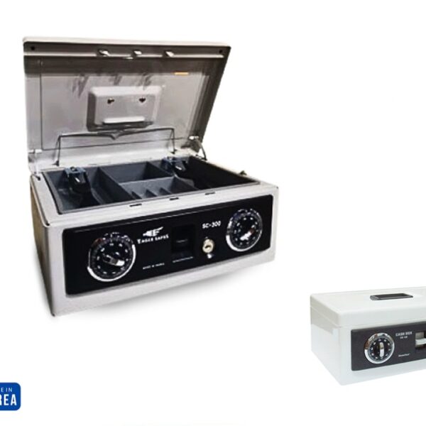 Eagle Safe Cash Box with Dual Dial and Key