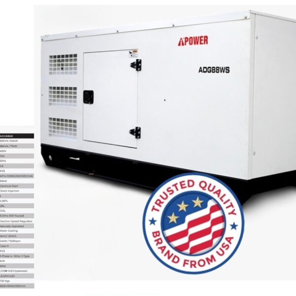 iPower 80KV Silent Diesel Generator