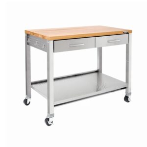 Customised Stainless Steel Kitchen Island Trolley