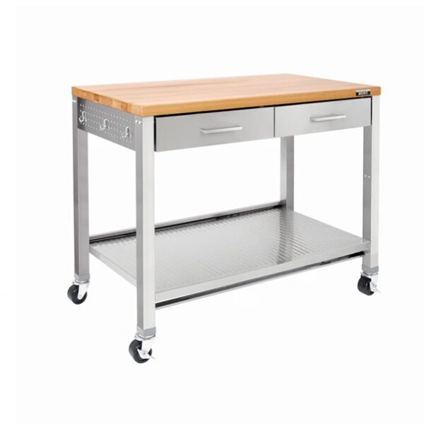 Customised Stainless Steel Kitchen Island Trolley