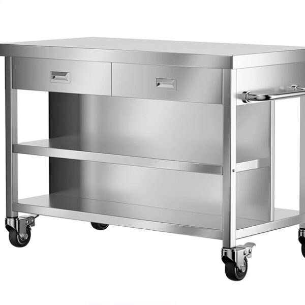 Customised Stainless Steel Kitchen Island Trolley