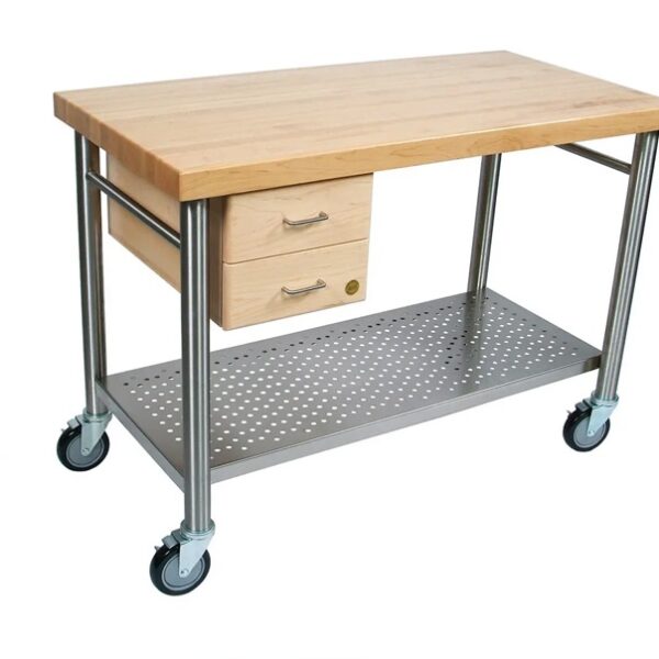 Customised Stainless Steel Kitchen Island Trolley