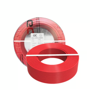 GULF CABLES Wire 6mm, Cu/Pvc, Single Core, Red