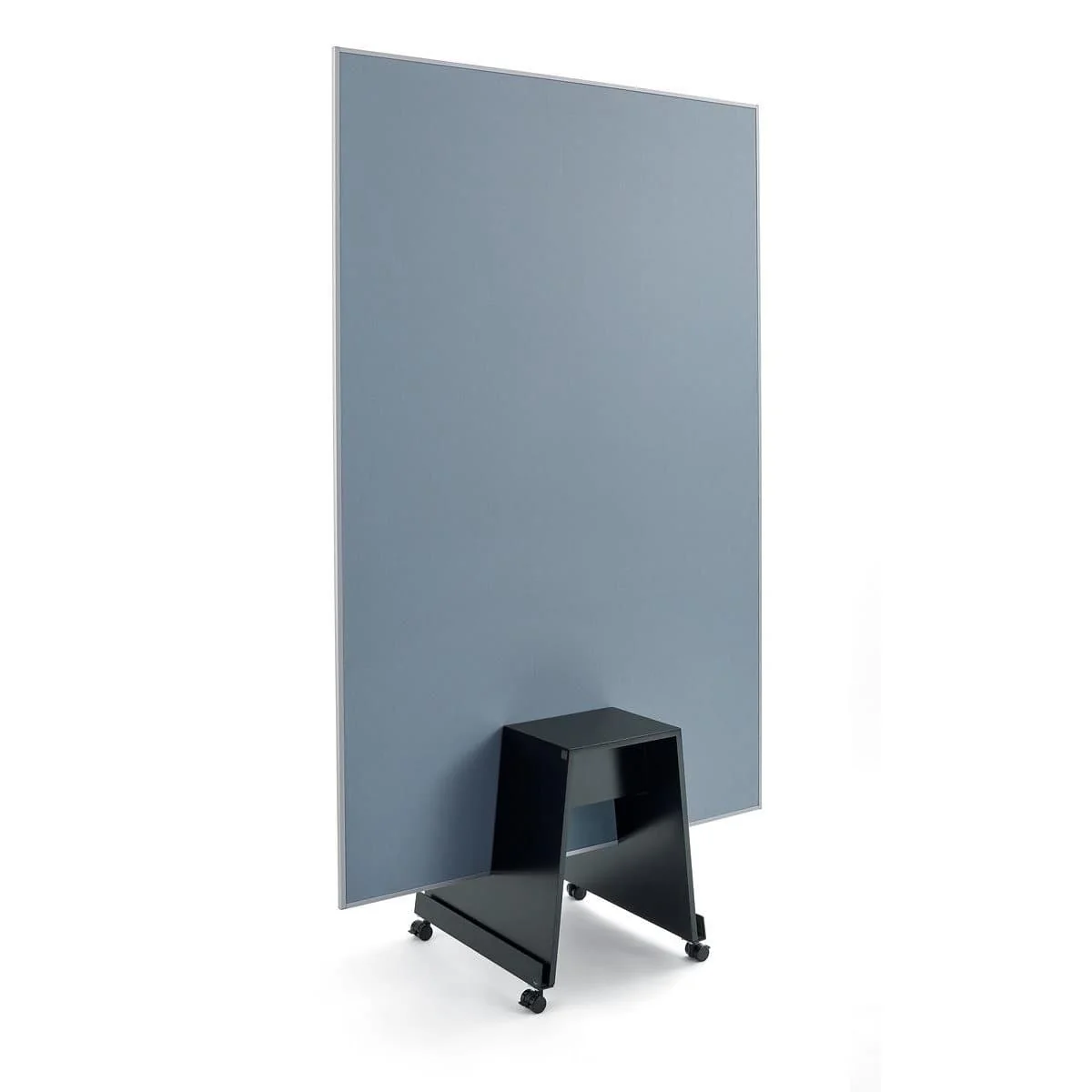 1-9.webp Sigel MEET UP Agile Fabric Pin Board with Agile Base, 120x180cm, Grey - Image 1
