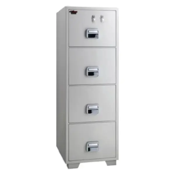 Eagle SF-680-4TKX Fire Resistant Filing Cabinet, 4 Drawer, 2 Key Lock
