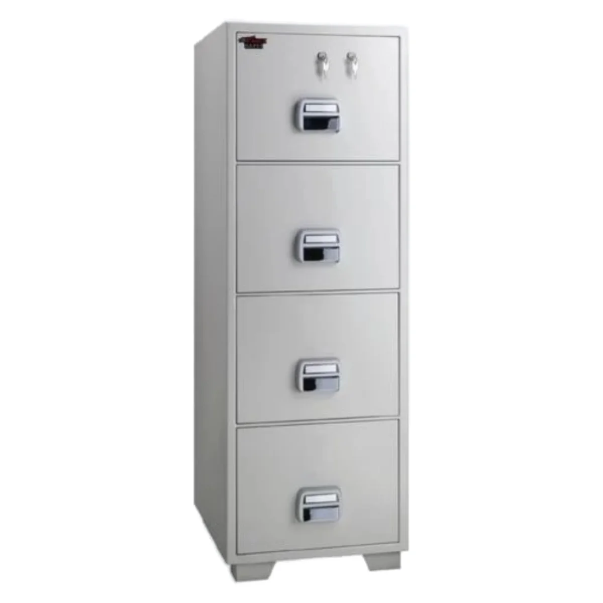 13-5.webp Eagle SF-680-4TKX Fire Resistant Filing Cabinet, 4 Drawer, 2 Key Lock - Image 1