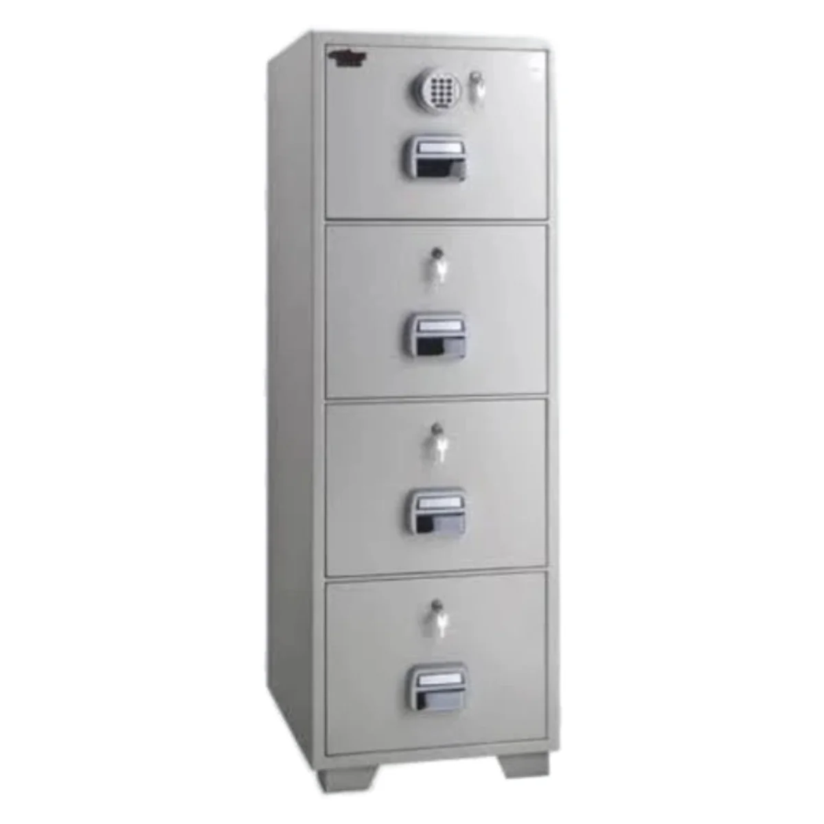 14-5.webp Eagle SF-680-4EKK Fire Resistant Filing Cabinet, 4 Drawer, Digital & 4 Key Lock - Image 1