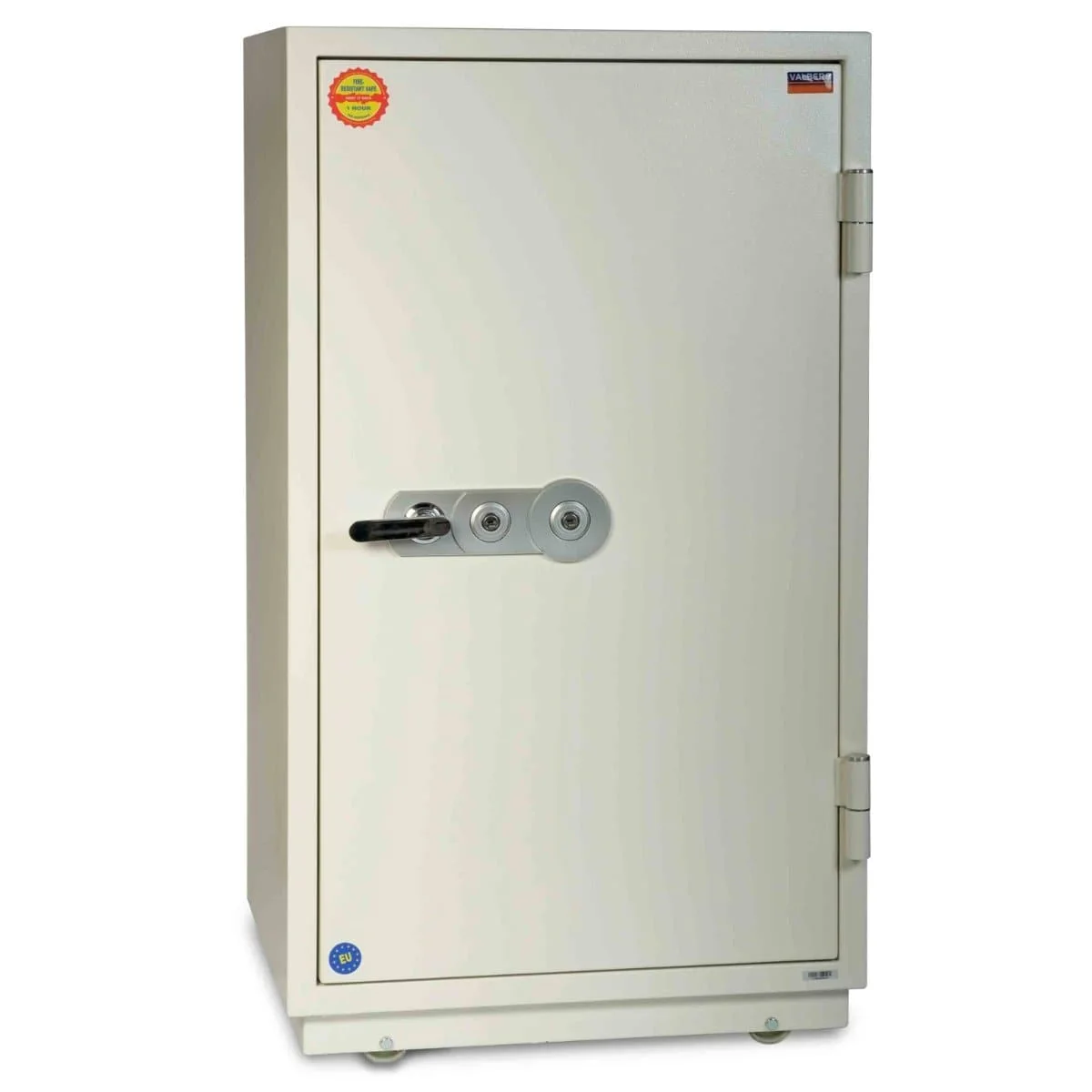 25-4.webp Valberg FRS-120 KL Fire Resistant Safe, 2 Key Locks, White - Image 1