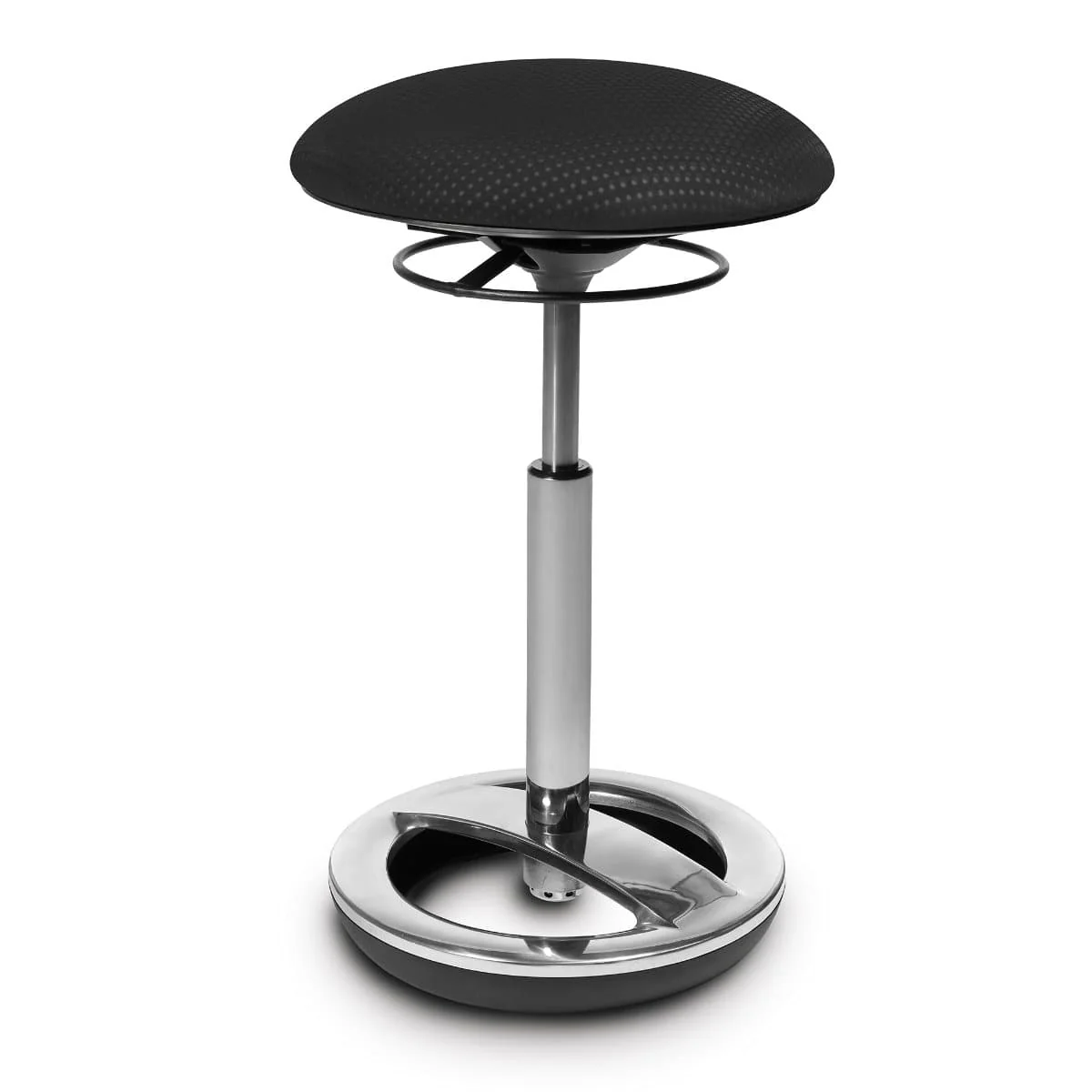 32-4.webp Topstar SITNESS HIGH BOB Ergonomic Office Stool, Fabric Black - Image 1