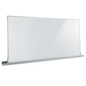 Sigel MEET UP Agile White Board with Aluminium Wall Rail , 90x180cm