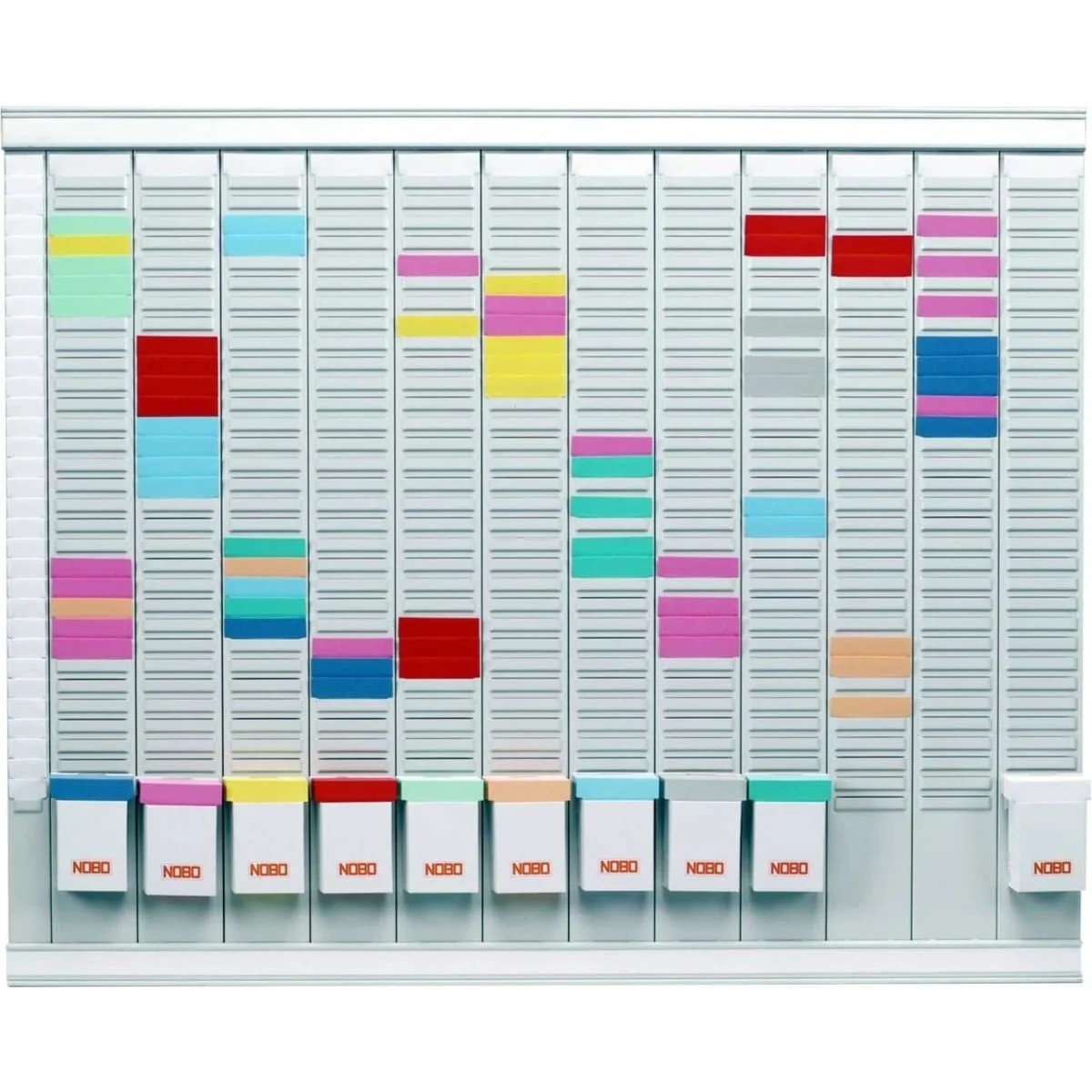 37-4.webp Nobo T-Card Planning Kit 12 Month Planner - Image 1
