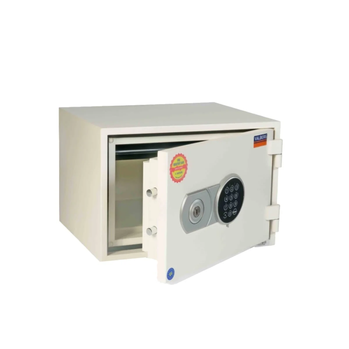 39-2.webp Valberg FRS-32 EL Fire Resistant Safe, Digital & Key Lock, White - Image 1