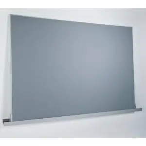 Sigel MEET UP Aluminium Wall Rail, 200cm, Silver