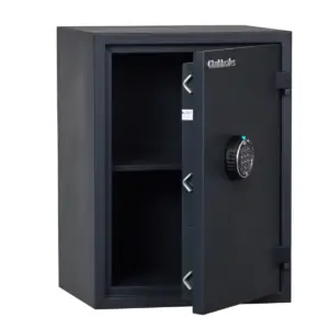 Chubbsafes HOME 50 Fire & Burglary Protection Safe 51L, Digital, Anthracite