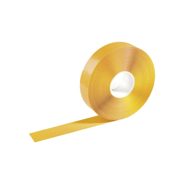 11-5.webp Durable DURALINE strong self-adhesive permanent marking Tape, 50mm x 30m, Yellow - Image 1